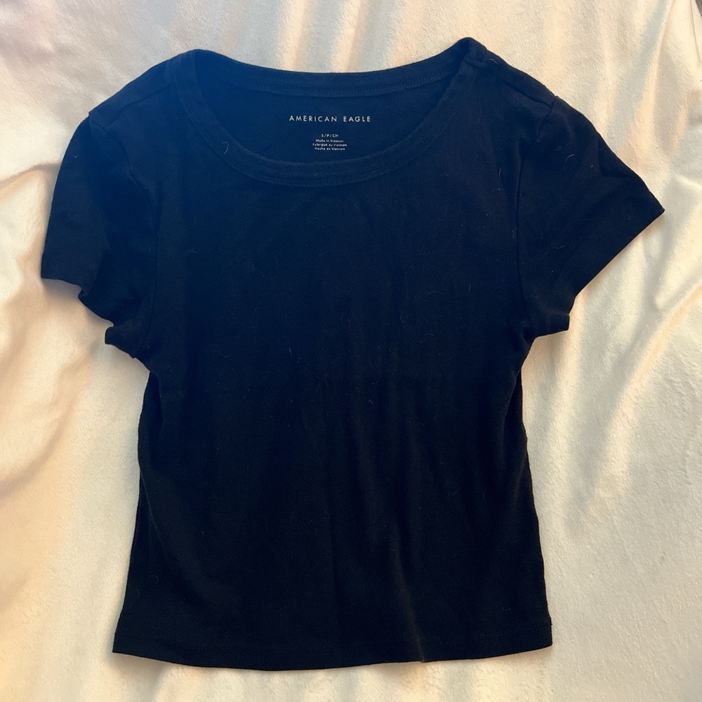 Black American Eagle top - Medium